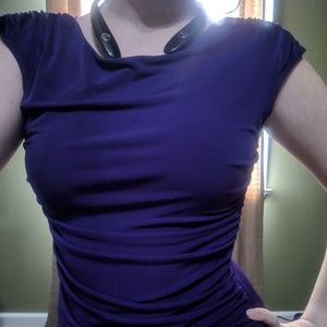 Beautiful Simple Purple Dress